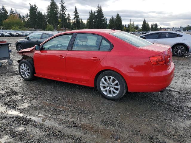 3VWDP7AJ2CM305706 - 2012 VOLKSWAGEN JETTA SE 红色 照片 2