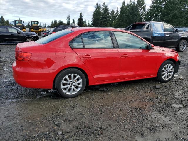 3VWDP7AJ2CM305706 - 2012 VOLKSWAGEN JETTA SE 红色 照片 3