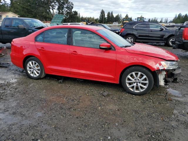 3VWDP7AJ2CM305706 - 2012 VOLKSWAGEN JETTA SE 红色 照片 4