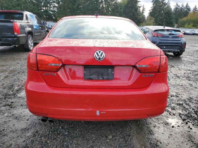 3VWDP7AJ2CM305706 - 2012 VOLKSWAGEN JETTA SE 红色 照片 6