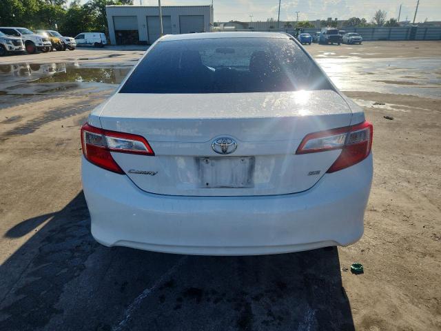 4T4BF1FK0CR192511 - 2012 TOYOTA CAMRY BASE Blanc photo 6