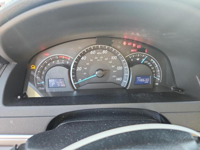 4T4BF1FK0CR192511 - 2012 TOYOTA CAMRY BASE Blanc photo 9