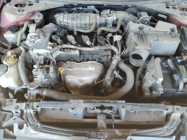 1N4AL2AP2CN512942 - 2012 NISSAN ALTIMA BASE BURGUNDY photo 11