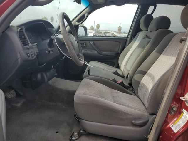 5TBET34146S560233 - 2006 TOYOTA TUNDRA DOUBLE CAB SR5 RED photo 7