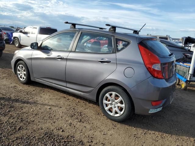 KMHCT5AE0DU131578 - 2013 HYUNDAI ACCENT GLS GRAY photo 2