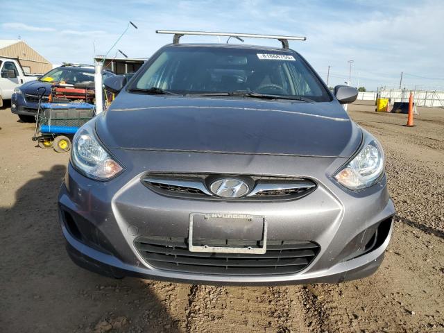 KMHCT5AE0DU131578 - 2013 HYUNDAI ACCENT GLS GRAY photo 5