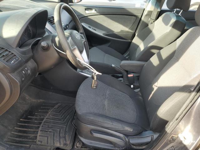 KMHCT5AE0DU131578 - 2013 HYUNDAI ACCENT GLS GRAY photo 7