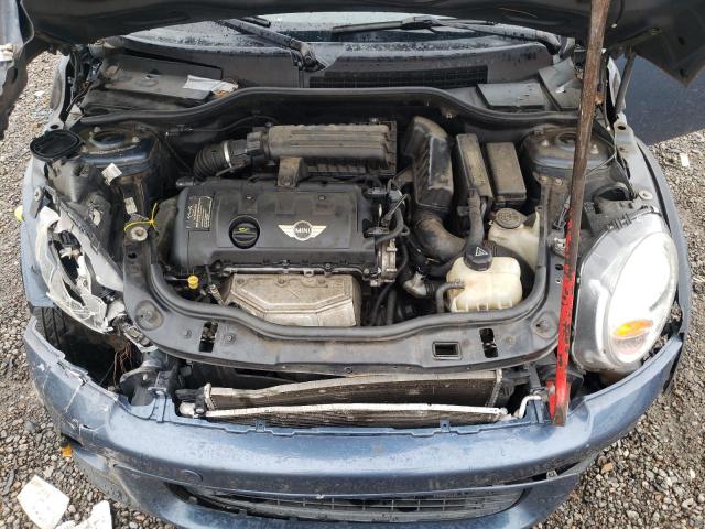 WMWSU3C56BT182808 - 2011 MINI COOPER ლურჯი ფოტო 11