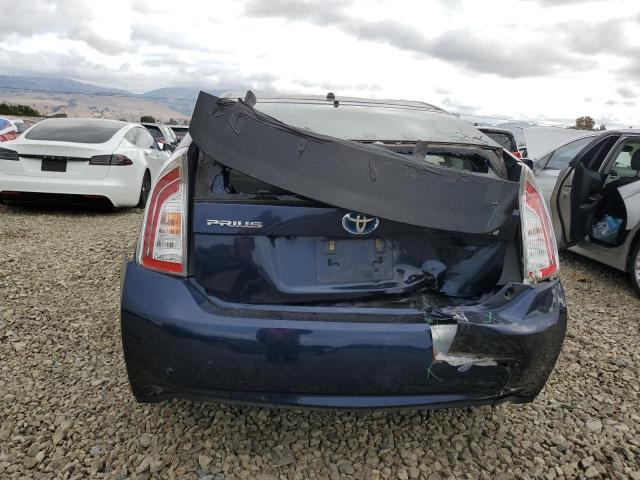 JTDKN3DU8F0430991 - 2015 TOYOTA PRIUS 蓝色 照片 6