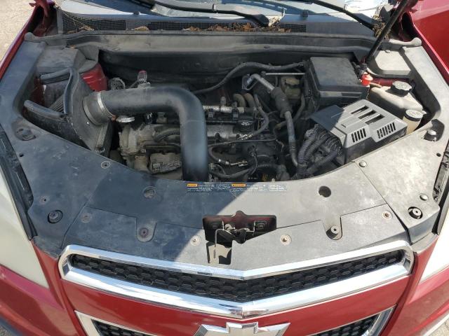 2GNALDEK8D6109422 - 2013 CHEVROLET EQUINOX LT RED photo 12
