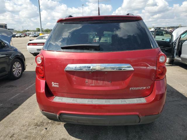 2GNALDEK8D6109422 - 2013 CHEVROLET EQUINOX LT RED photo 6