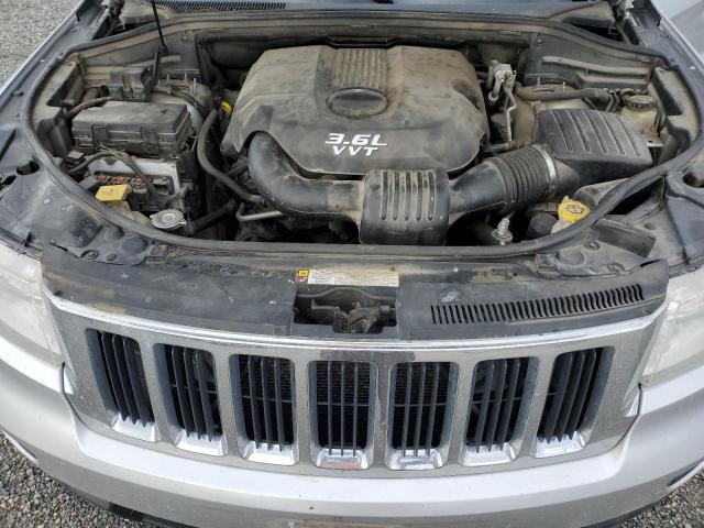 1C4RJFAG9CC299249 - 2012 JEEP GRAND CHER LAREDO 银色 照片 12