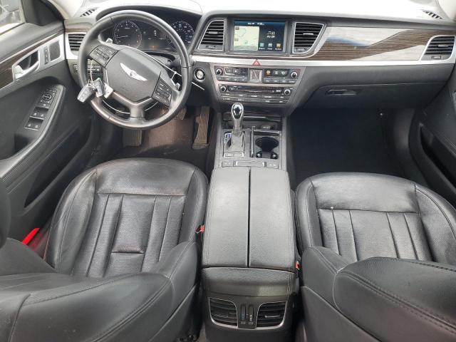 KMHGN4JE7FU093808 - 2015 HYUNDAI GENESIS 3.8L GRAY photo 8