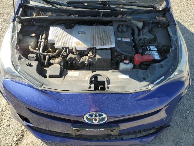JTDKARFU1G3514839 - 2016 TOYOTA PRIUS 蓝色 照片 11
