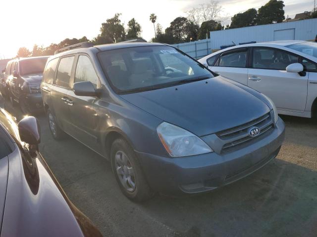 KNDMB233976123056 - 2007 KIA SEDONA EX BLUE photo 4