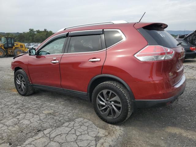 KNMAT2MV1GP681252 - 2016 NISSAN ROGUE S RED photo 2