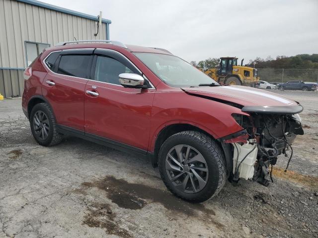 KNMAT2MV1GP681252 - 2016 NISSAN ROGUE S RED photo 4