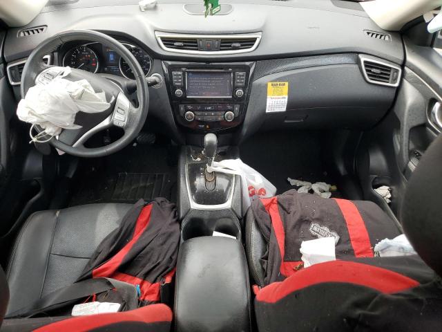 KNMAT2MV1GP681252 - 2016 NISSAN ROGUE S RED photo 8