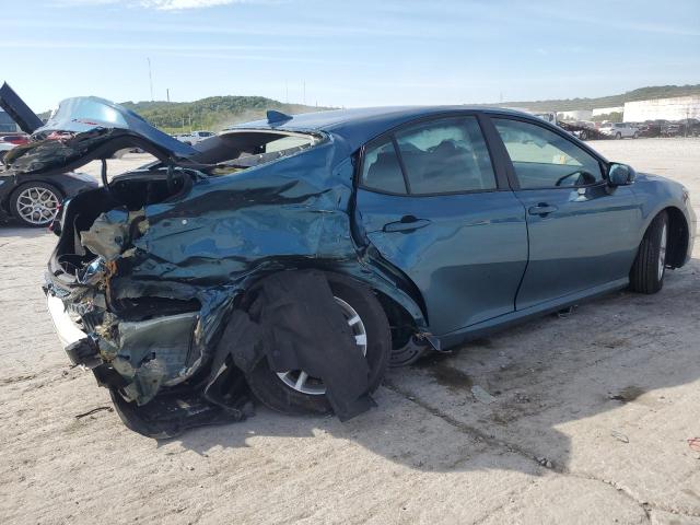 4T1DAACK6SU160618 - 2025 TOYOTA CAMRY XSE BLUE photo 3