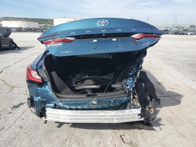 4T1DAACK6SU160618 - 2025 TOYOTA CAMRY XSE BLUE photo 6