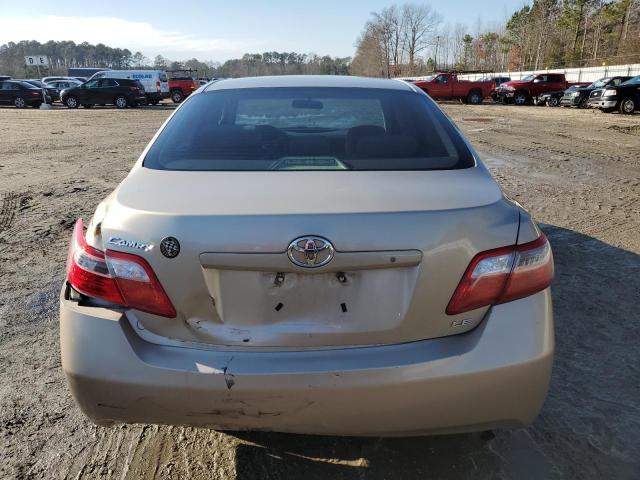 4T1BE46K77U100833 - 2007 TOYOTA CAMRY CE TAN photo 6