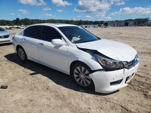 1HGCR2F87EA129674 - 2014 HONDA ACCORD EXL WHITE photo 4