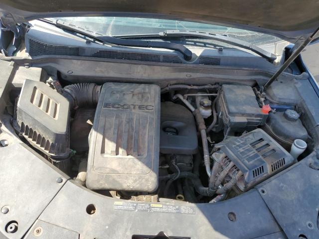 2GNFLEEKXC6191972 - 2012 CHEVROLET EQUINOX LT ლურჯი ფოტო 12
