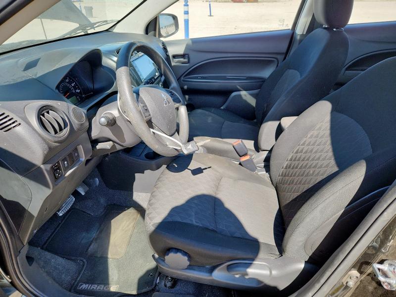 ML32AUHJ2PH005936 - 2023 MITSUBISHI MIRAGE ES Siyah fotoğraf 7