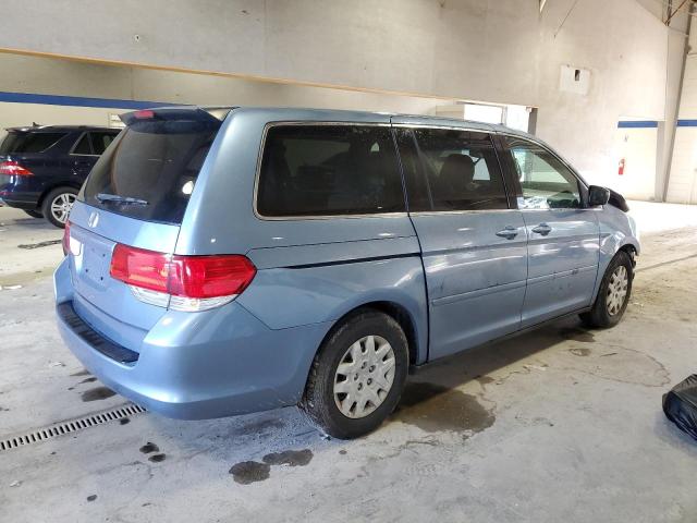 5FNRL3H20AB082952 - 2010 HONDA ODYSSEY LX 蓝色 照片 3