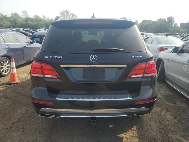 4JGDA5HB8GA722771 - 2016 MERCEDES-BENZ GLE 350 4MATIC BLACK photo 6
