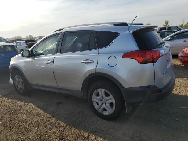 JTMBFREVXED048945 - 2014 TOYOTA RAV4 LE SILVER photo 2