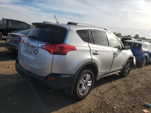 JTMBFREVXED048945 - 2014 TOYOTA RAV4 LE SILVER photo 3