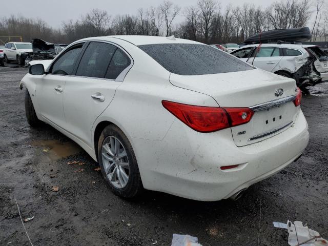 JN1CV7AR9GM250170 - 2016 INFINITI Q50 BASE WHITE photo 2