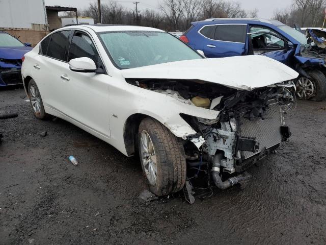 JN1CV7AR9GM250170 - 2016 INFINITI Q50 BASE WHITE photo 4