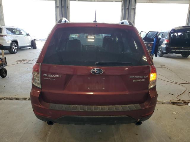 JF2SHBDC1CH436364 - 2012 SUBARU FORESTER 2.5X PREMIUM RED photo 6