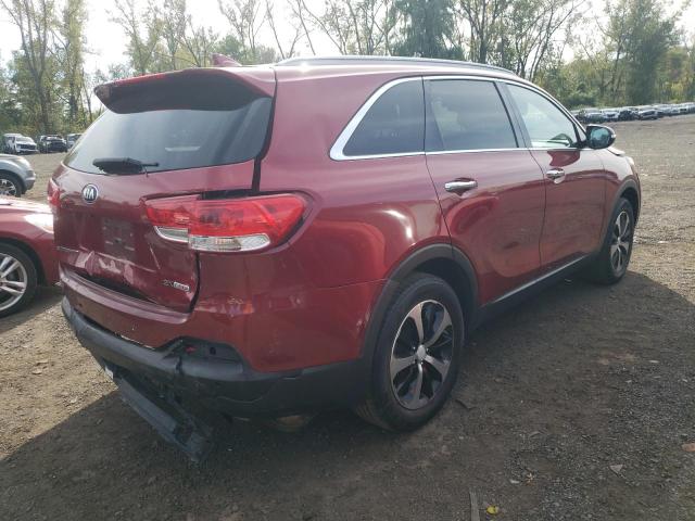 5XYPH4A17HG192013 - 2017 KIA SORENTO EX RED photo 3