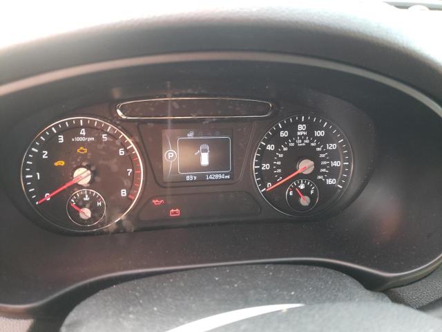 5XYPH4A17HG192013 - 2017 KIA SORENTO EX RED photo 9