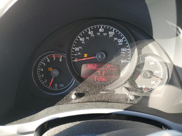 3VWJP7AT1CM613454 - 2012 VOLKSWAGEN BEETLE SILVER photo 9