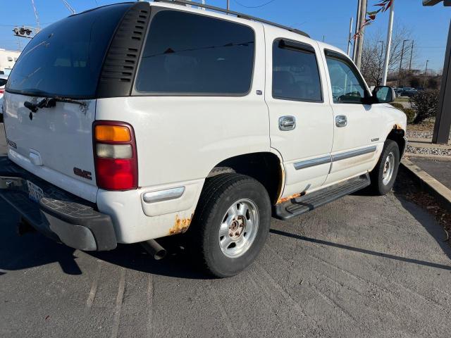 1GKEK13T61J101538 - 2001 GMC YUKON WHITE photo 4