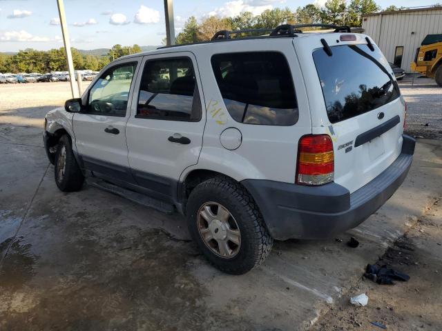 1FMYU03113KA61292 - 2003 FORD ESCAPE XLT WHITE photo 2