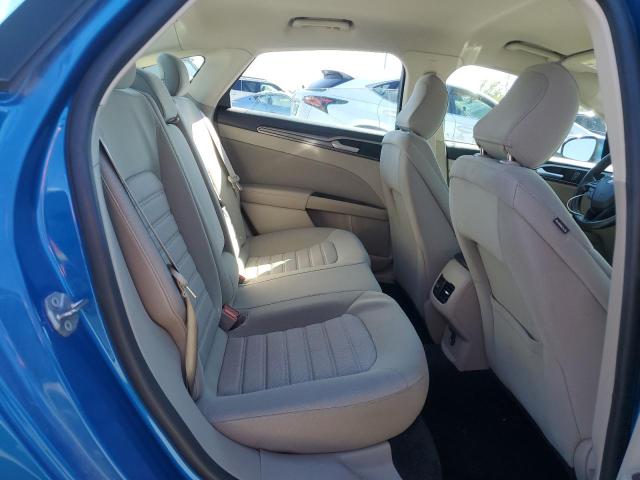 3FA6P0HD9LR178142 - 2020 FORD FUSION SE Bleu photo 10