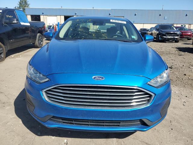 3FA6P0HD9LR178142 - 2020 FORD FUSION SE Bleu photo 5