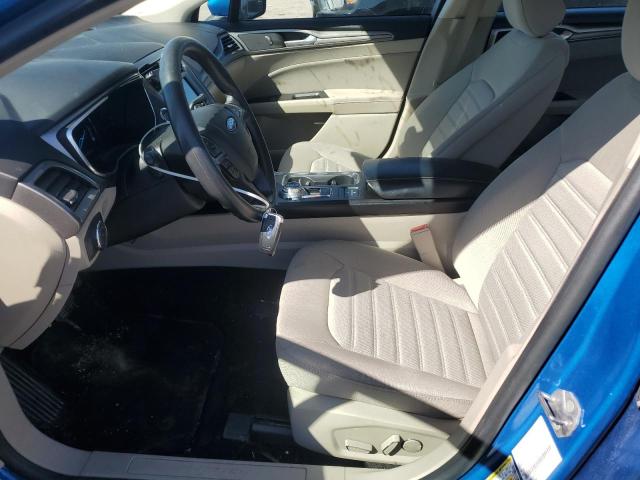 3FA6P0HD9LR178142 - 2020 FORD FUSION SE Bleu photo 7