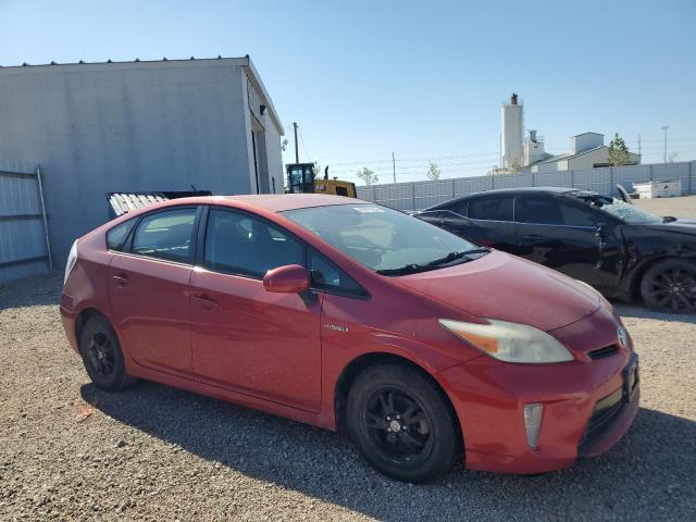 JTDKN3DU9D1650809 - 2013 TOYOTA PRIUS 红色 照片 4