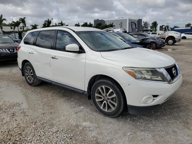 5N1AR2MN7EC662574 - 2014 NISSAN PATHFINDER S WHITE photo 4
