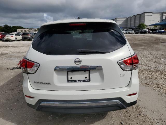 5N1AR2MN7EC662574 - 2014 NISSAN PATHFINDER S WHITE photo 6