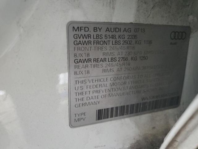 WA1UFAFLXEA024373 - 2014 AUDI A4 ALLROAD PREMIUM PLUS WHITE photo 13