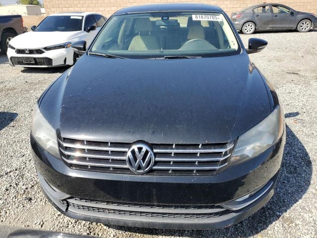 1VWBN7A35CC096994 - 2012 VOLKSWAGEN PASSAT SE Siyah fotoğraf 5