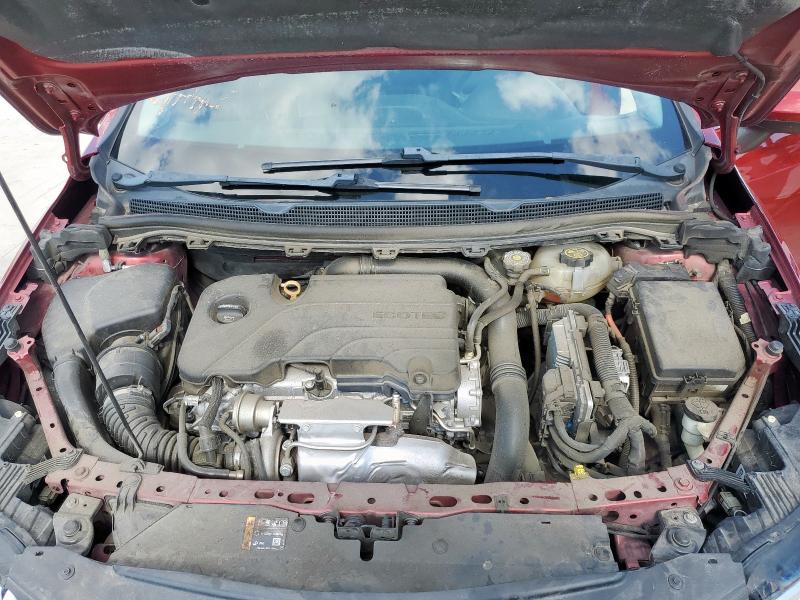 1G1BE5SM1K7141914 - 2019 CHEVROLET CRUZE LT BURGUNDY photo 11