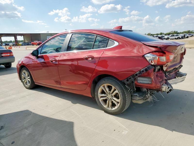1G1BE5SM1K7141914 - 2019 CHEVROLET CRUZE LT BURGUNDY photo 2